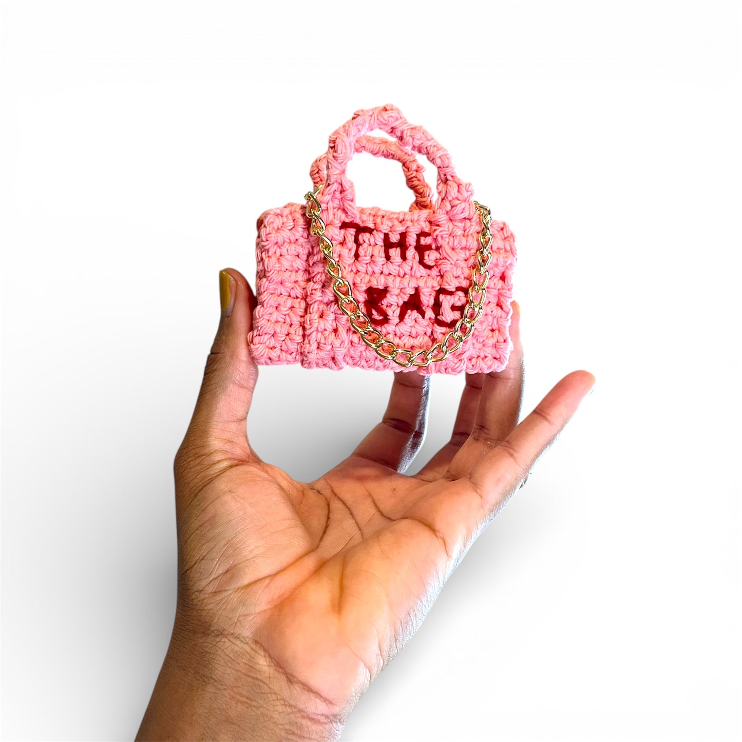 2-in-1 Marc Jacob's Inspired Crochet Bag + Mini Bag PDF Pattern