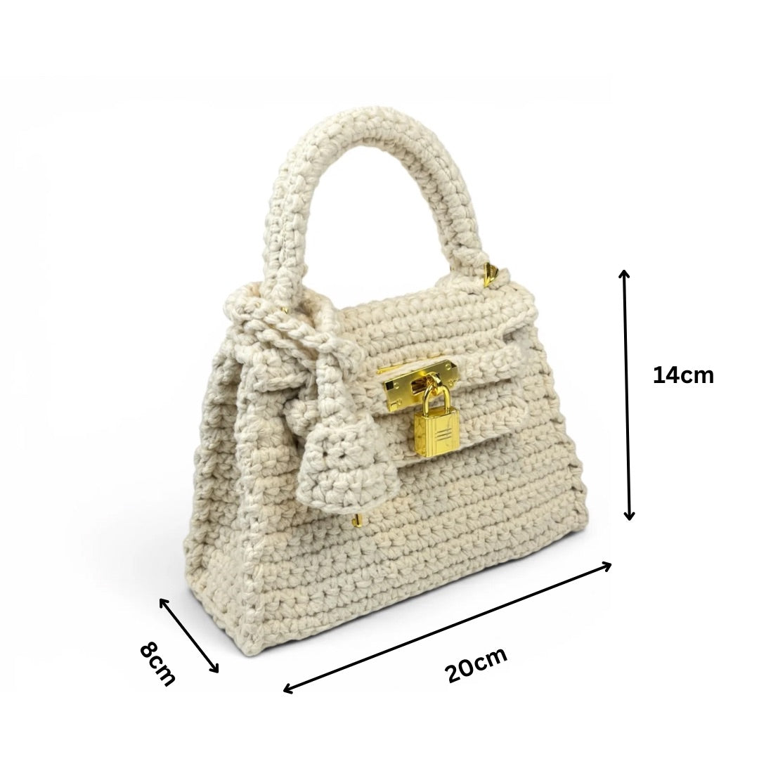Crochet Mini Kelly Inspired Bag PDF Pattern