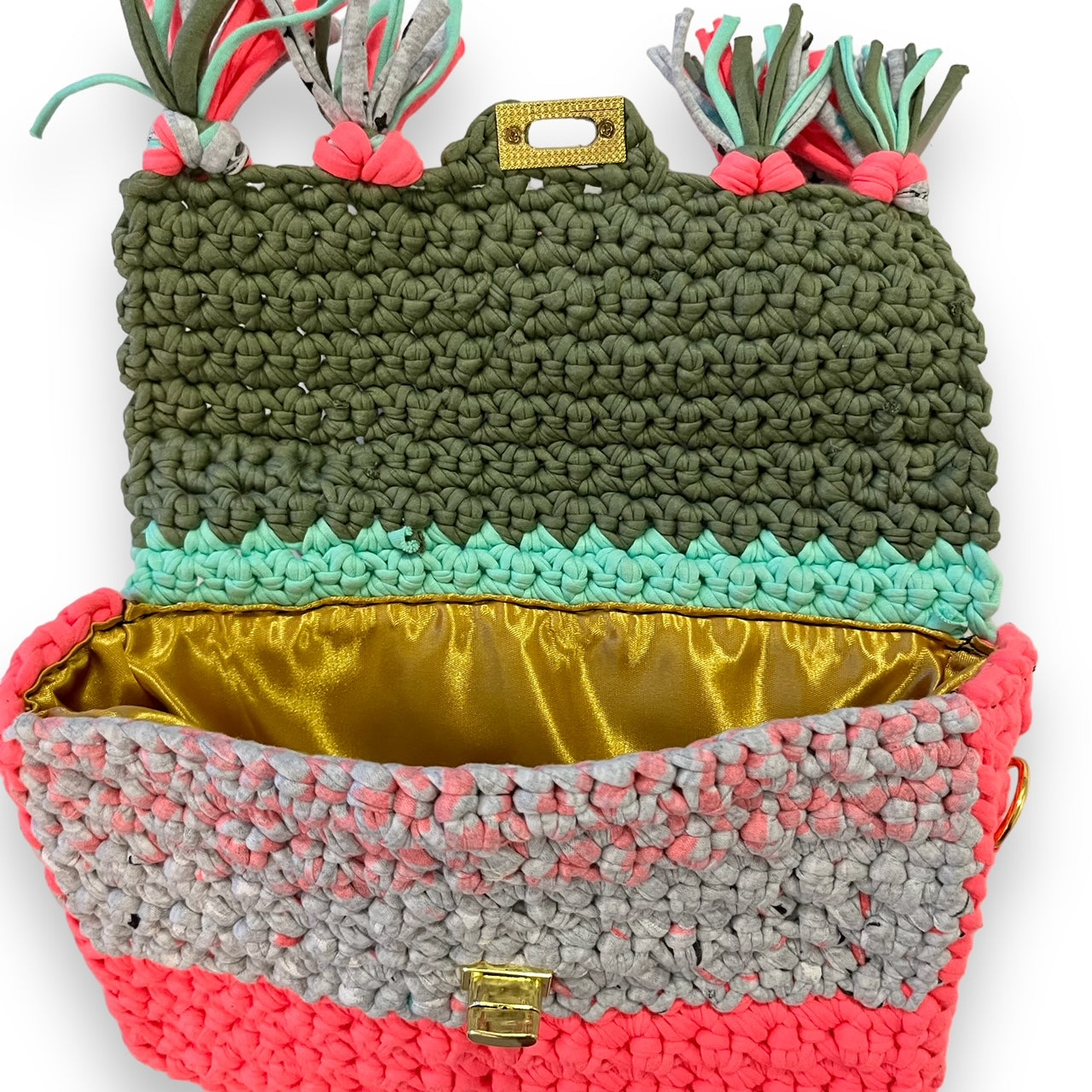 Disfigured Becky Crochet Handbag