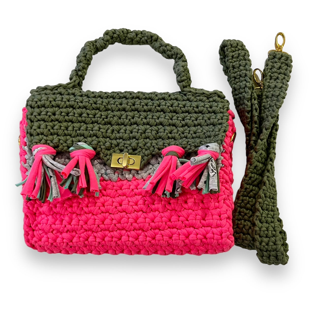 Disfigured Becky Crochet Handbag