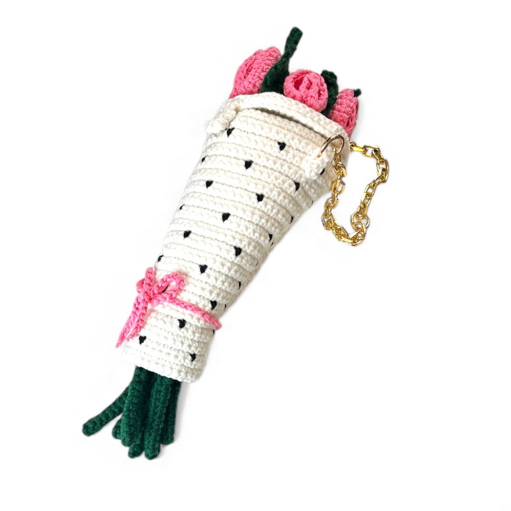 Crochet Flora 3D Bouquet Bag