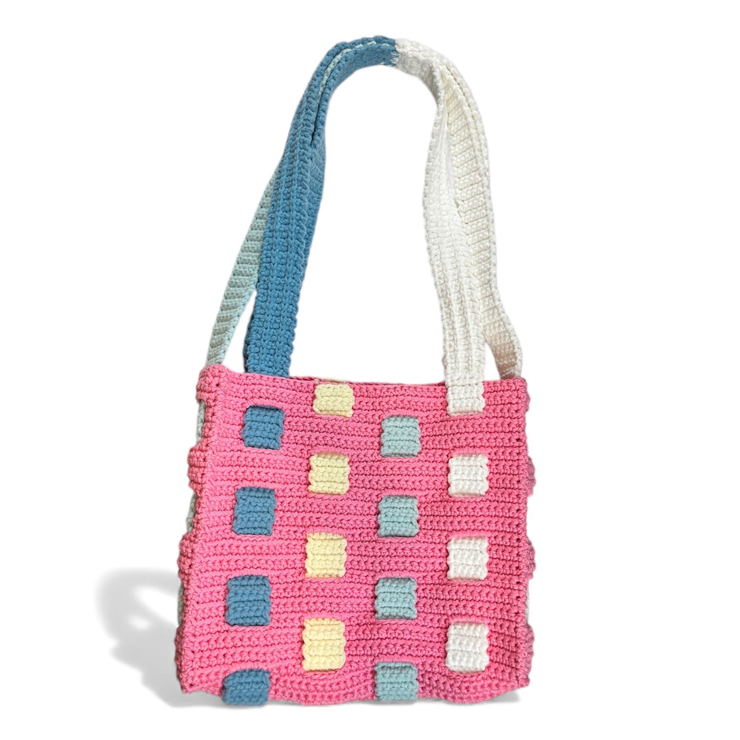 Crochet Candy Tote Bag Pattern (PDF Download)