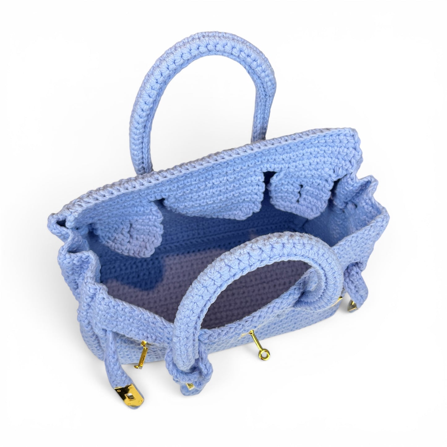Crochet Birkin 30 Inspired Bag
