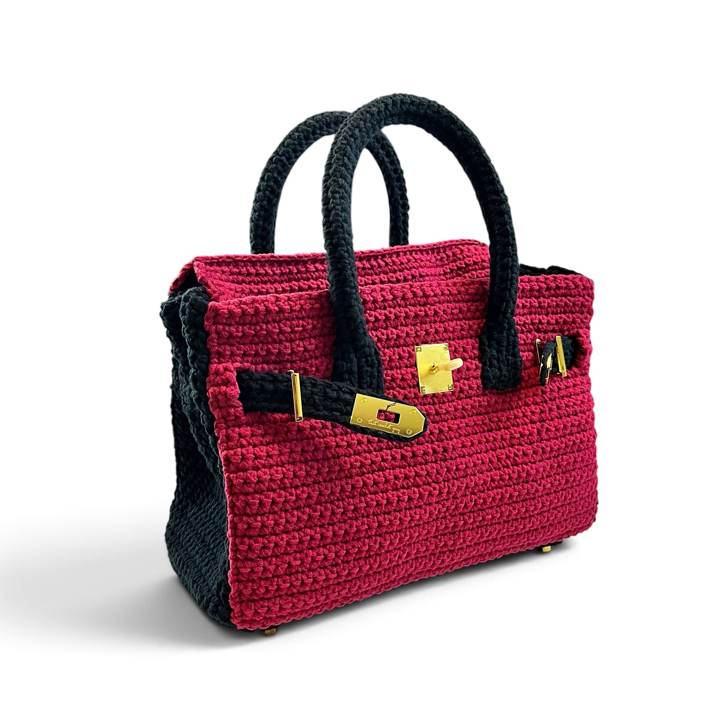 Crochet Birkin 30 Inspired Bag PDF Pattern