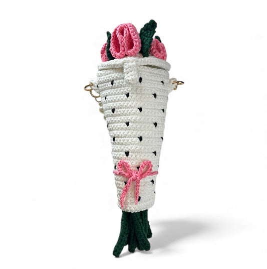 Crochet Flora 3D Bouquet Bag