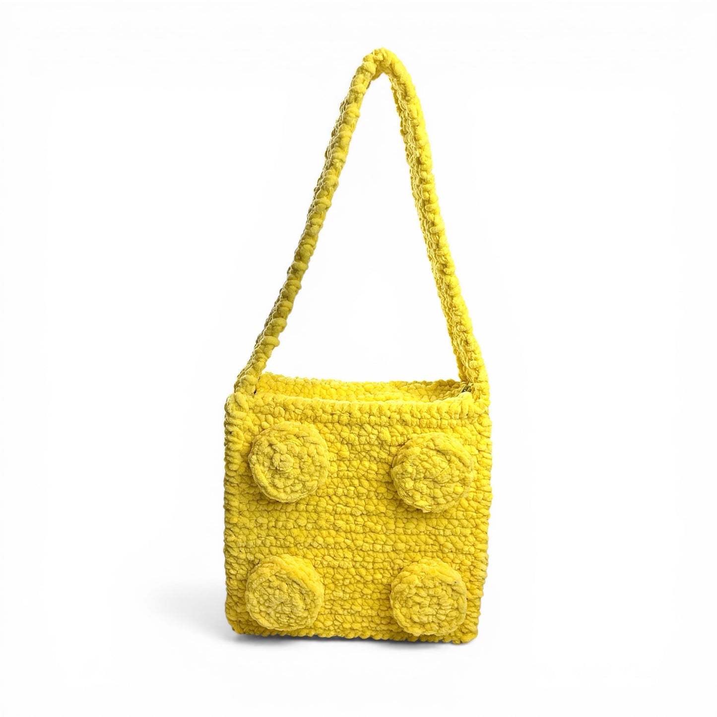 Crochet Lego Tote Bag