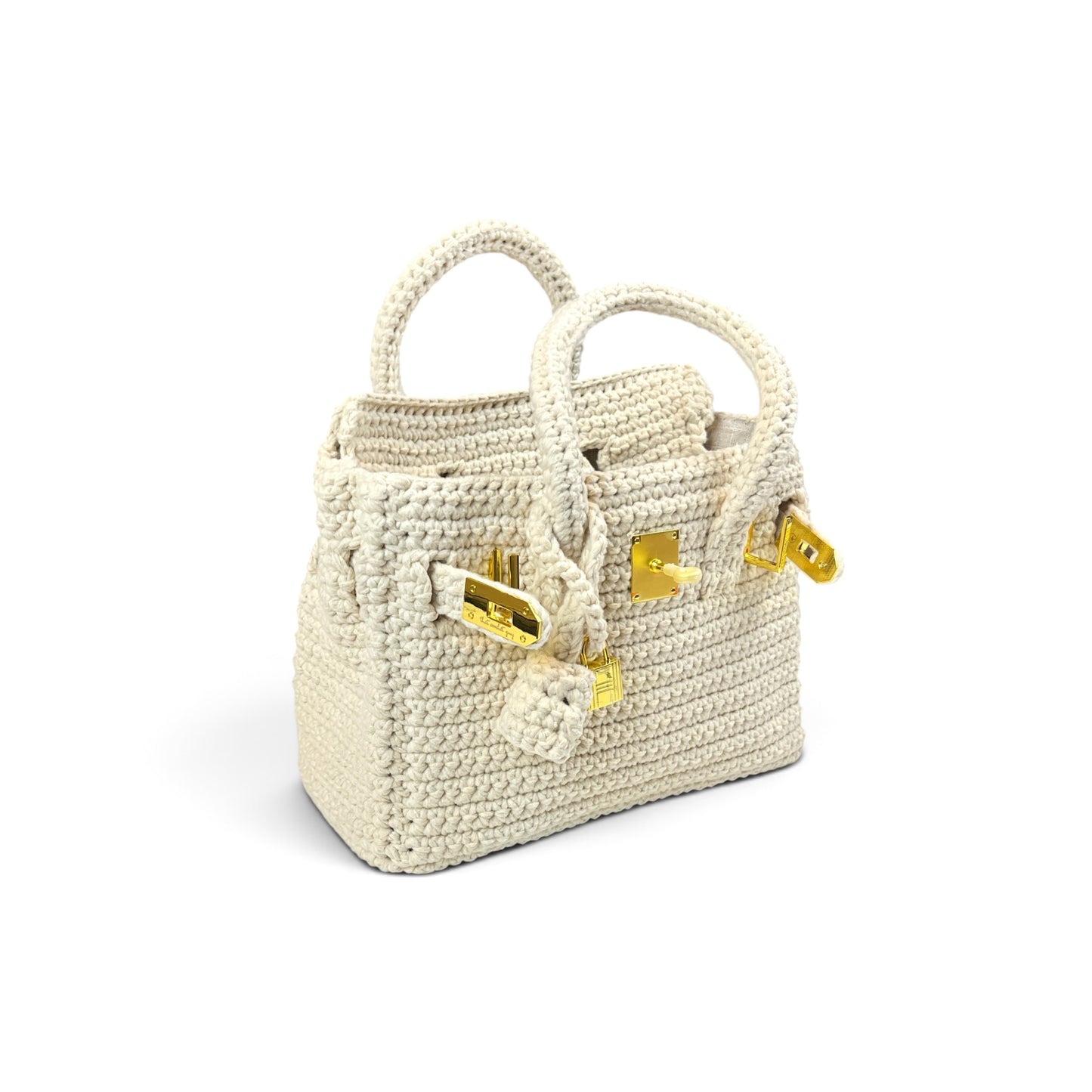 Crochet Birkin 25 Inspired Bag