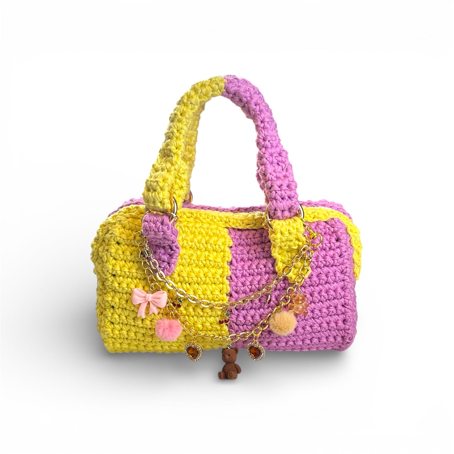 Crochet Coach Mini Rowan Inspired Bag