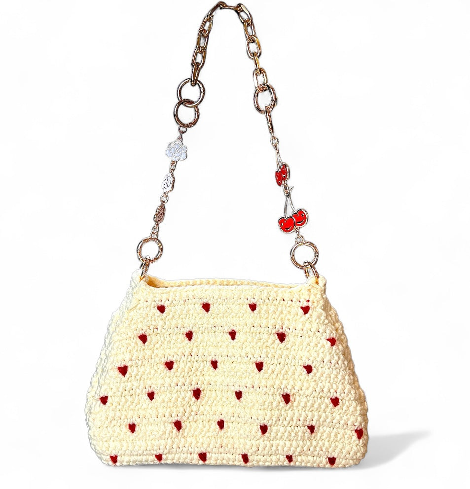 Crochet Coach Teri Inspired Shoulder Bag