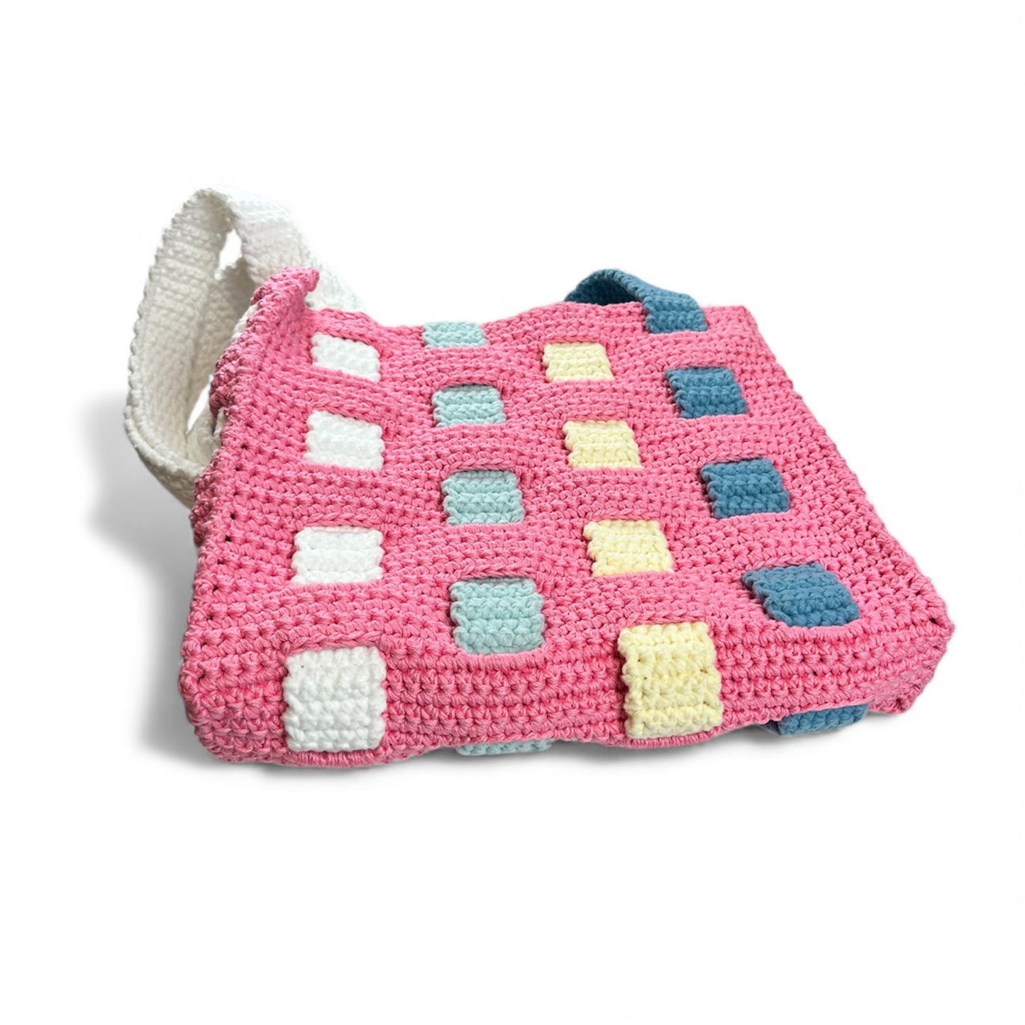 Crochet Candy Tote Bag Pattern (PDF Download)