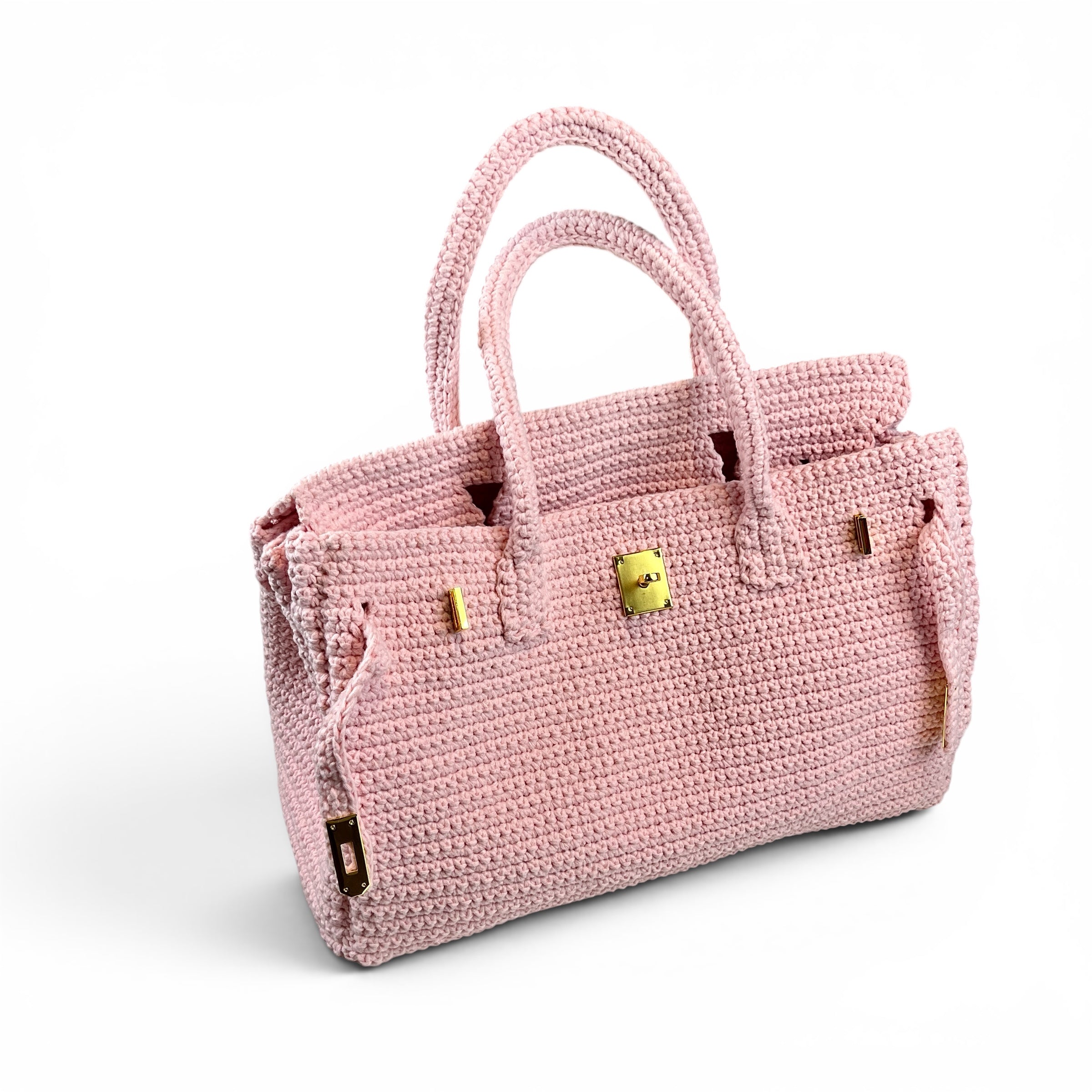 Bundle of 2 - Crochet Birkin 35 Inspired and Crochet Marc Jacobs
