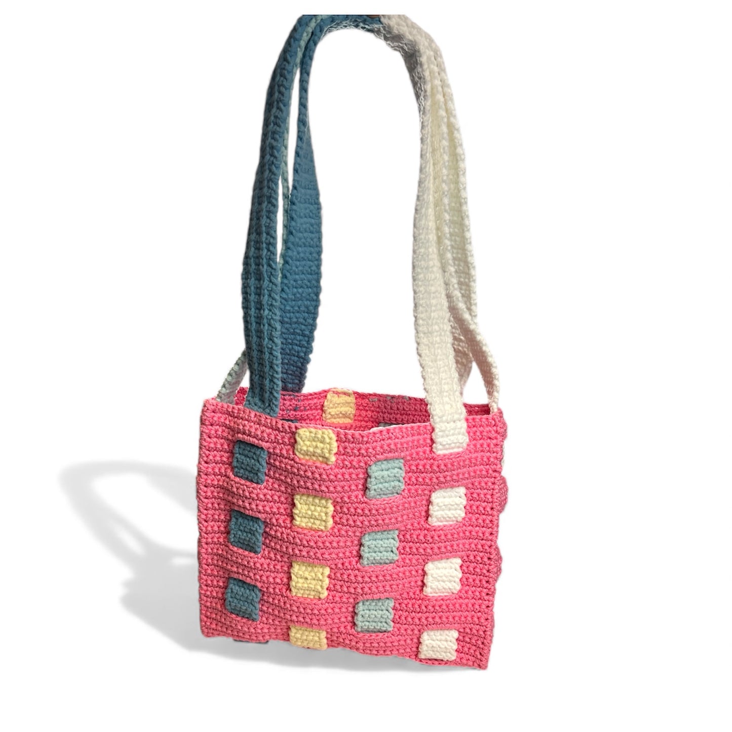 Crochet Candy Tote Bag Pattern (PDF Download)