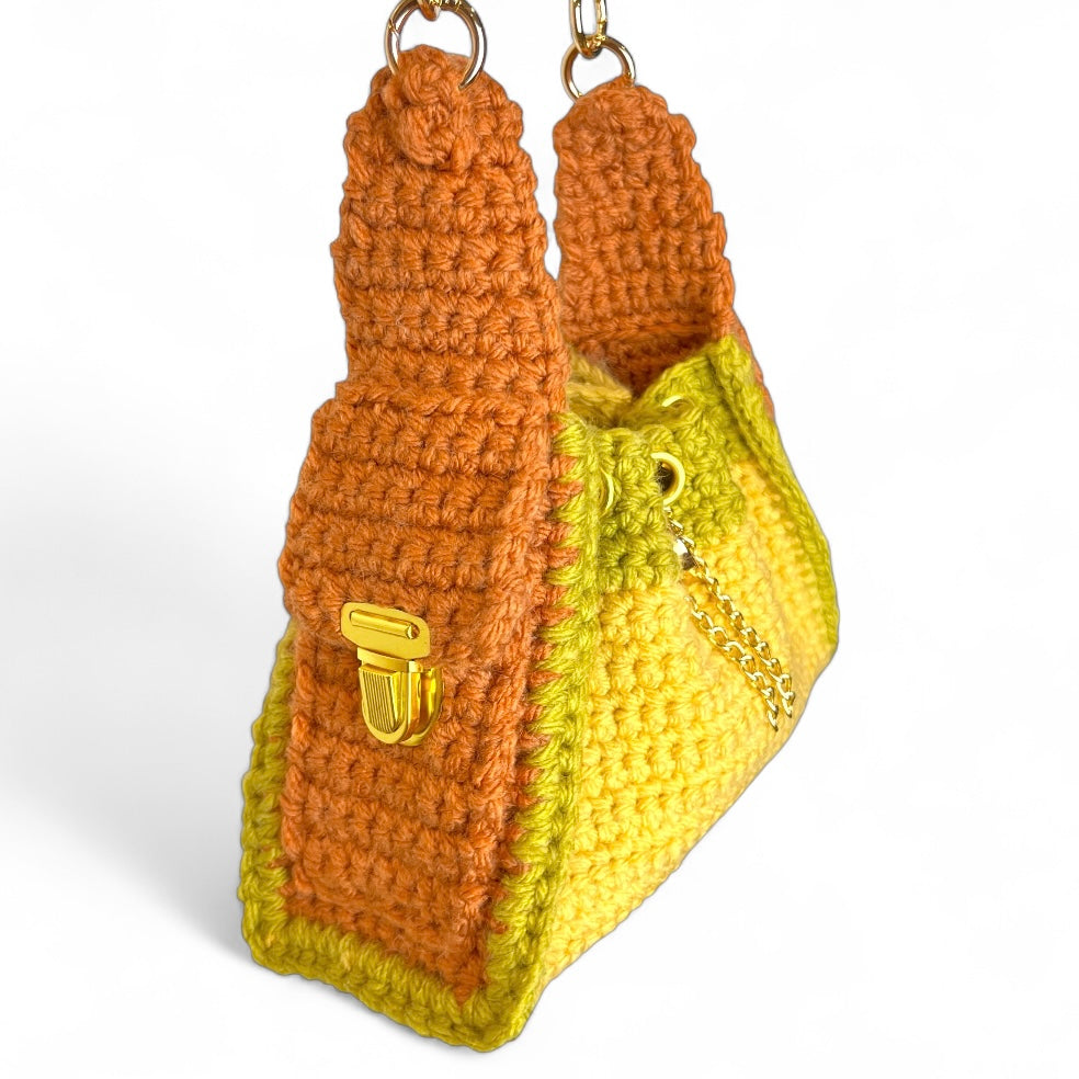 Crochet Chanel 25 Bag