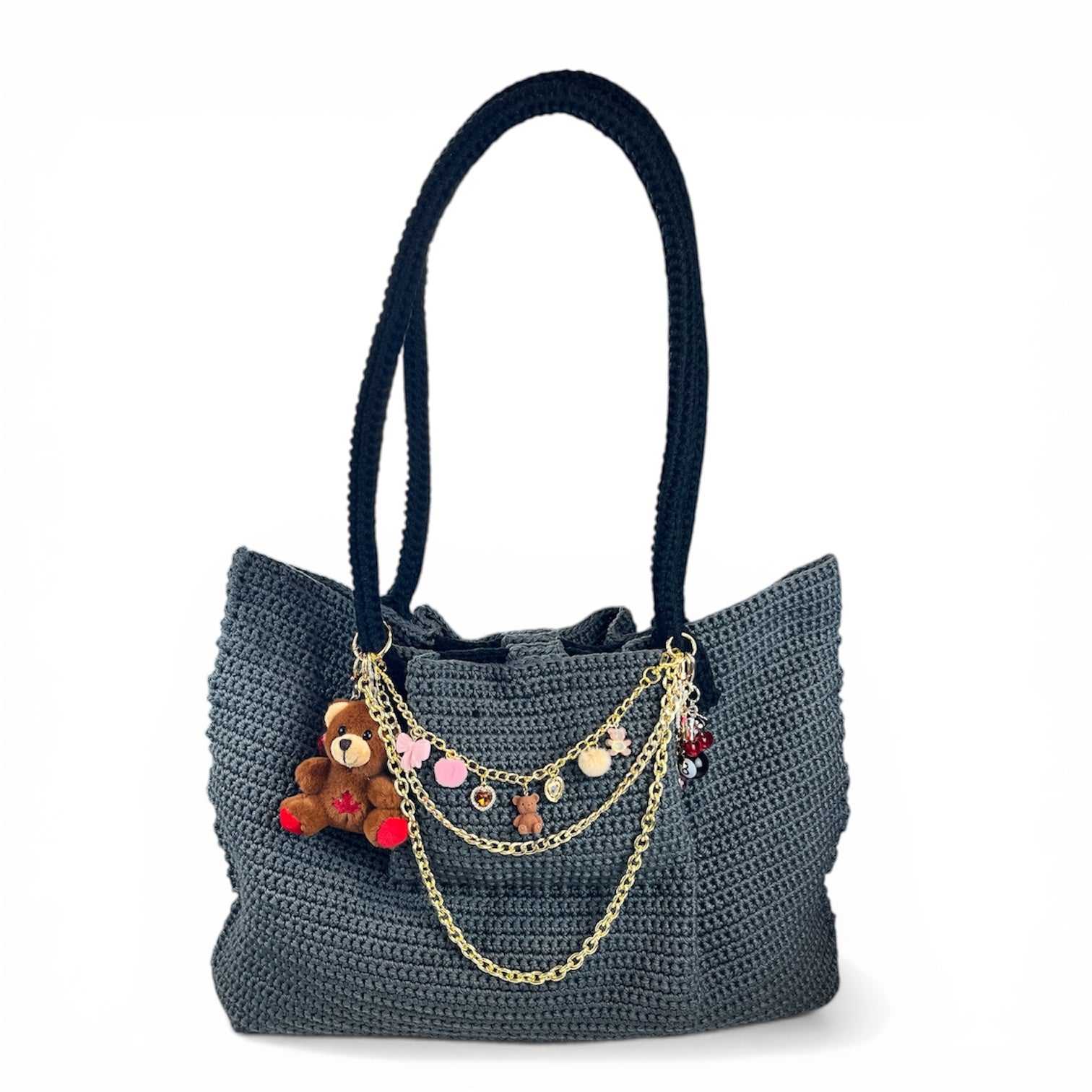 けーえぬ バック N95 Crochet Tote Bag – thatcrochetguy