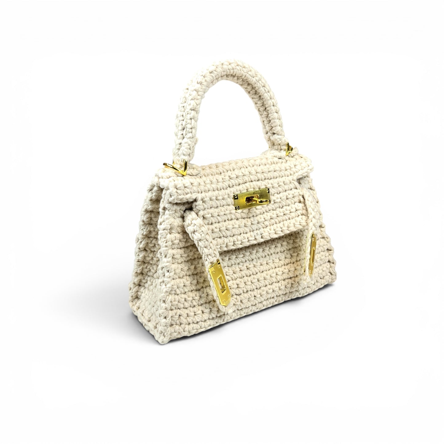 Bundle of 2 - Crochet Birkin 25 Inspired Bag and Crochet Mini Kelly Inspired Bag PDF Patterns