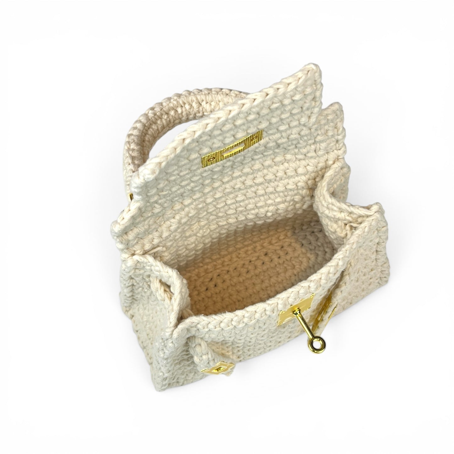 Bundle of 2 - Crochet Birkin 25 Inspired Bag and Crochet Mini Kelly Inspired Bag PDF Patterns