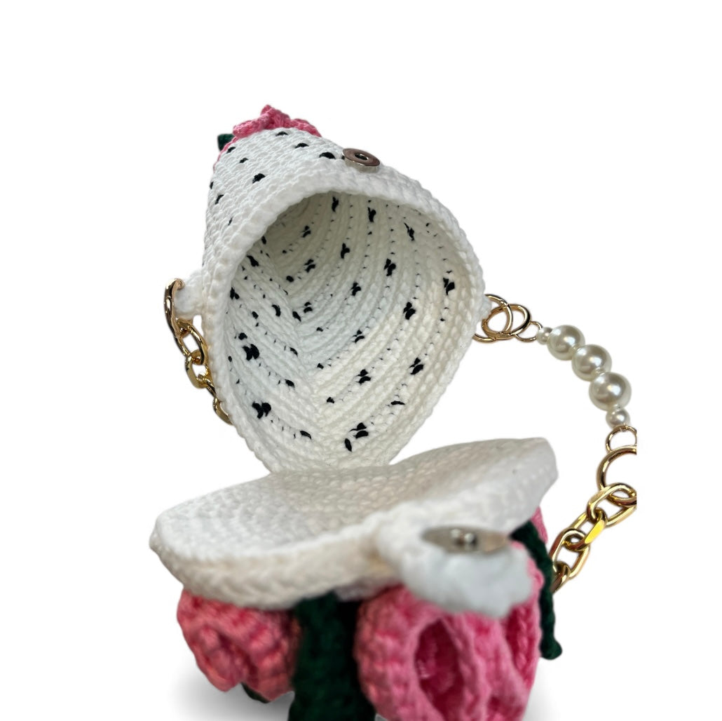 Crochet Flora 3D Bouquet Bag