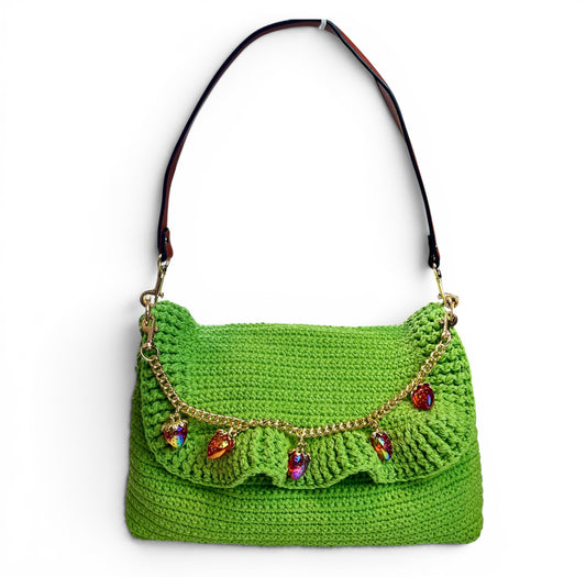 Crochet Fendi Chef Inspired bag