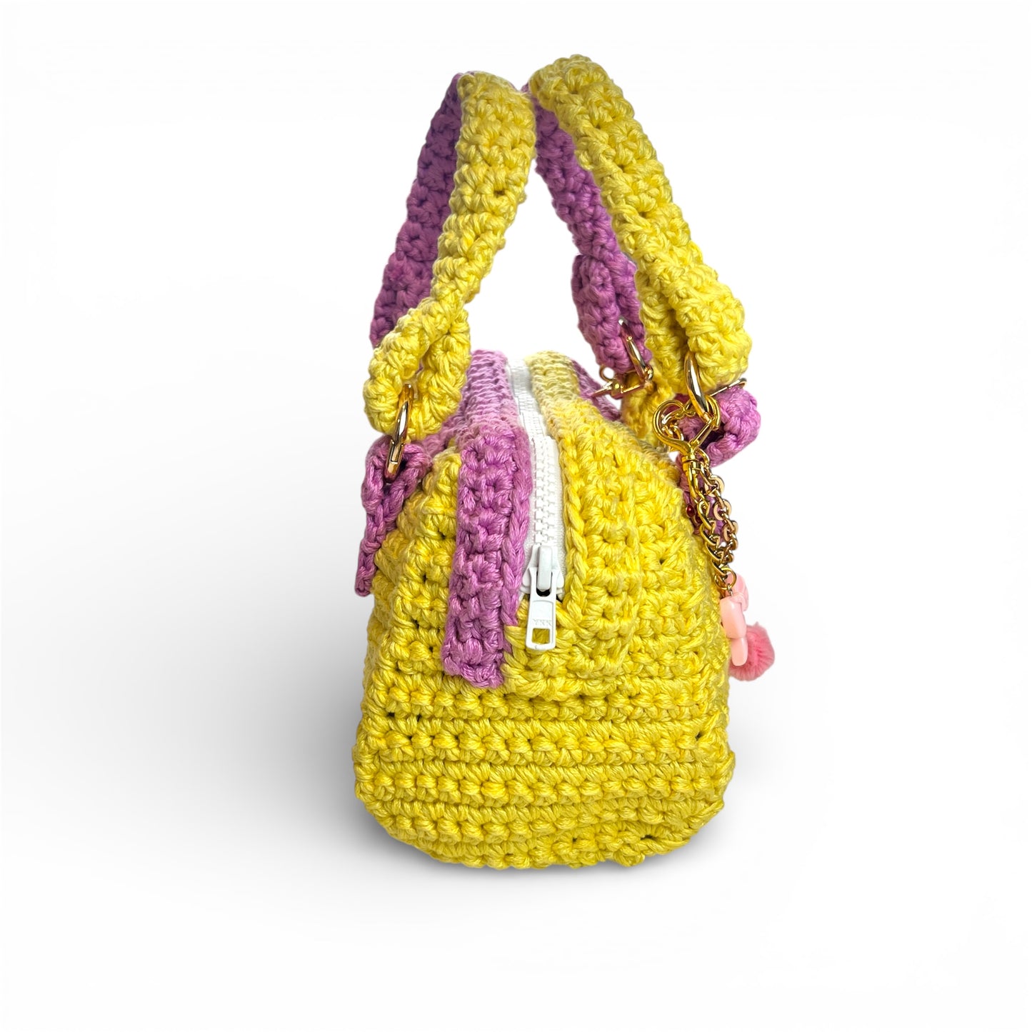 Crochet Coach Mini Rowan Inspired Bag