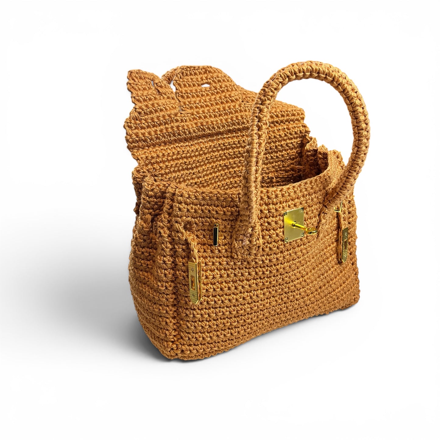 Crochet Birkin 25 Inspired Bag PDF Pattern
