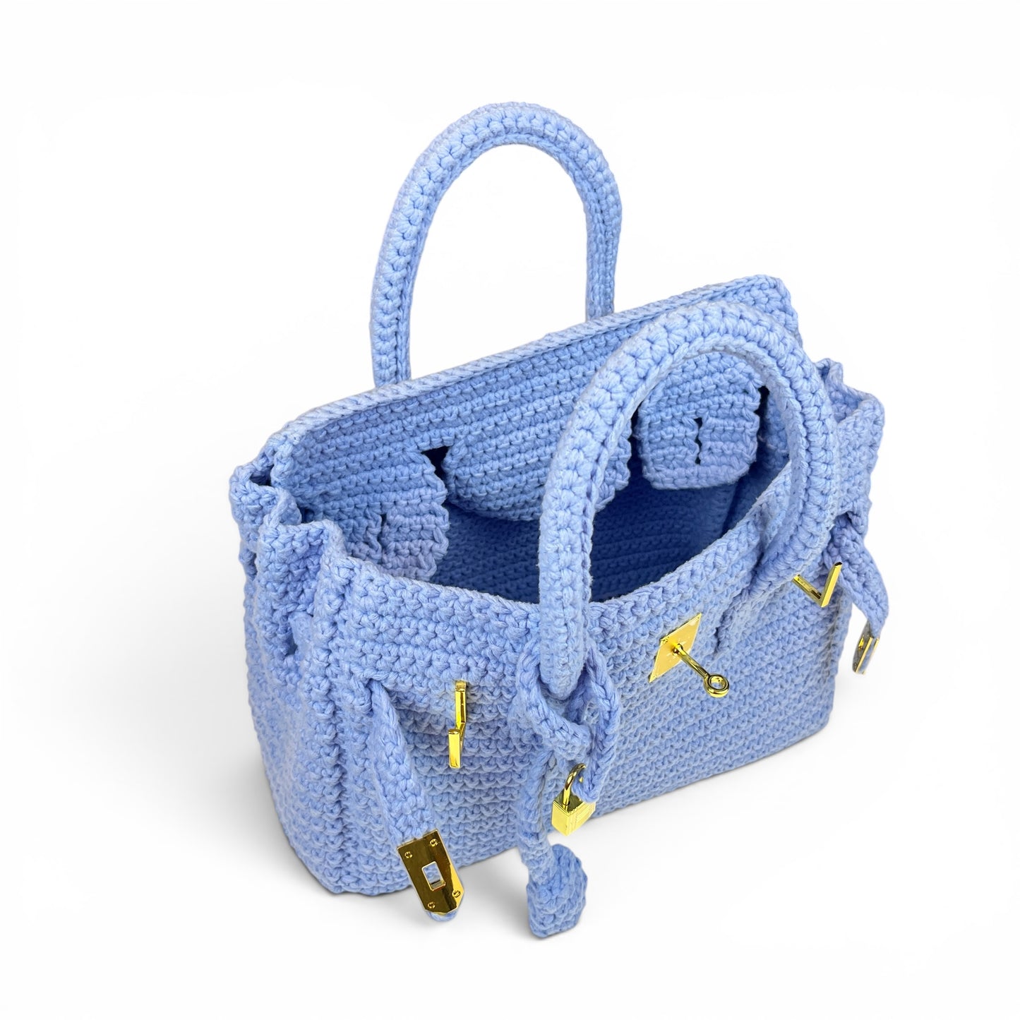 Crochet Birkin 30 Inspired Bag
