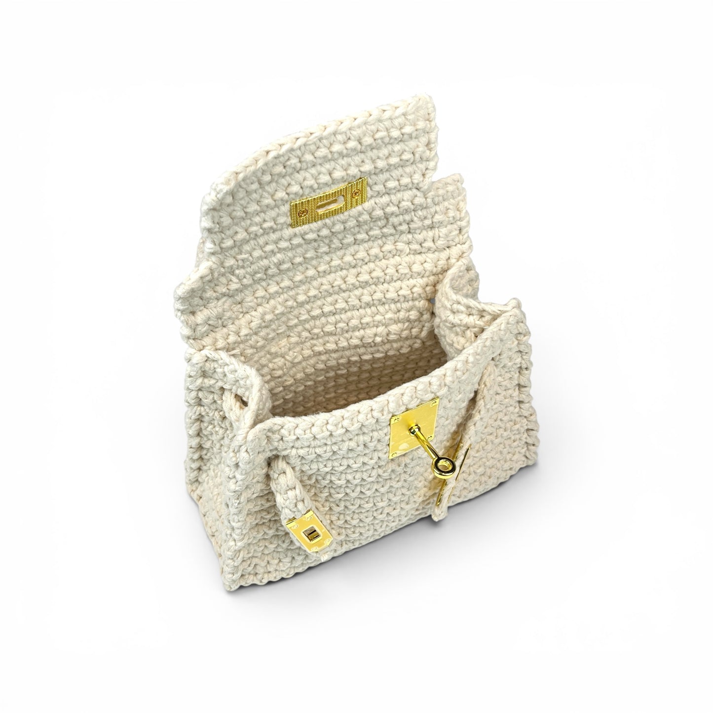 Bundle of 2 - Crochet Birkin 25 Inspired Bag and Crochet Mini Kelly Inspired Bag PDF Patterns