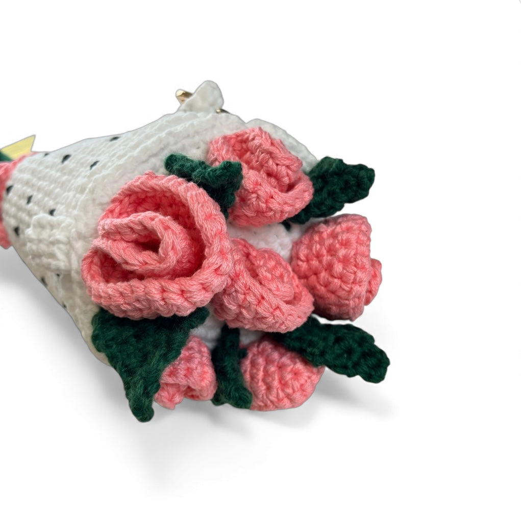 Crochet Flora 3D Bouquet Bag