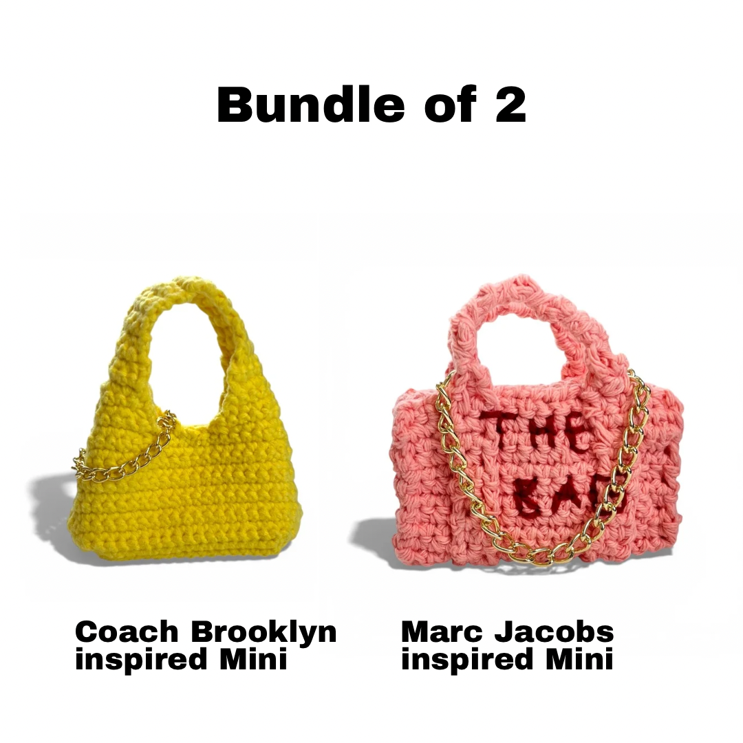 Bundle of 2 - Coach Brooklyn Inspired & Marc Jacobs Inspired